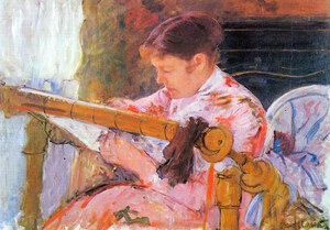 Lydia at the cord framework